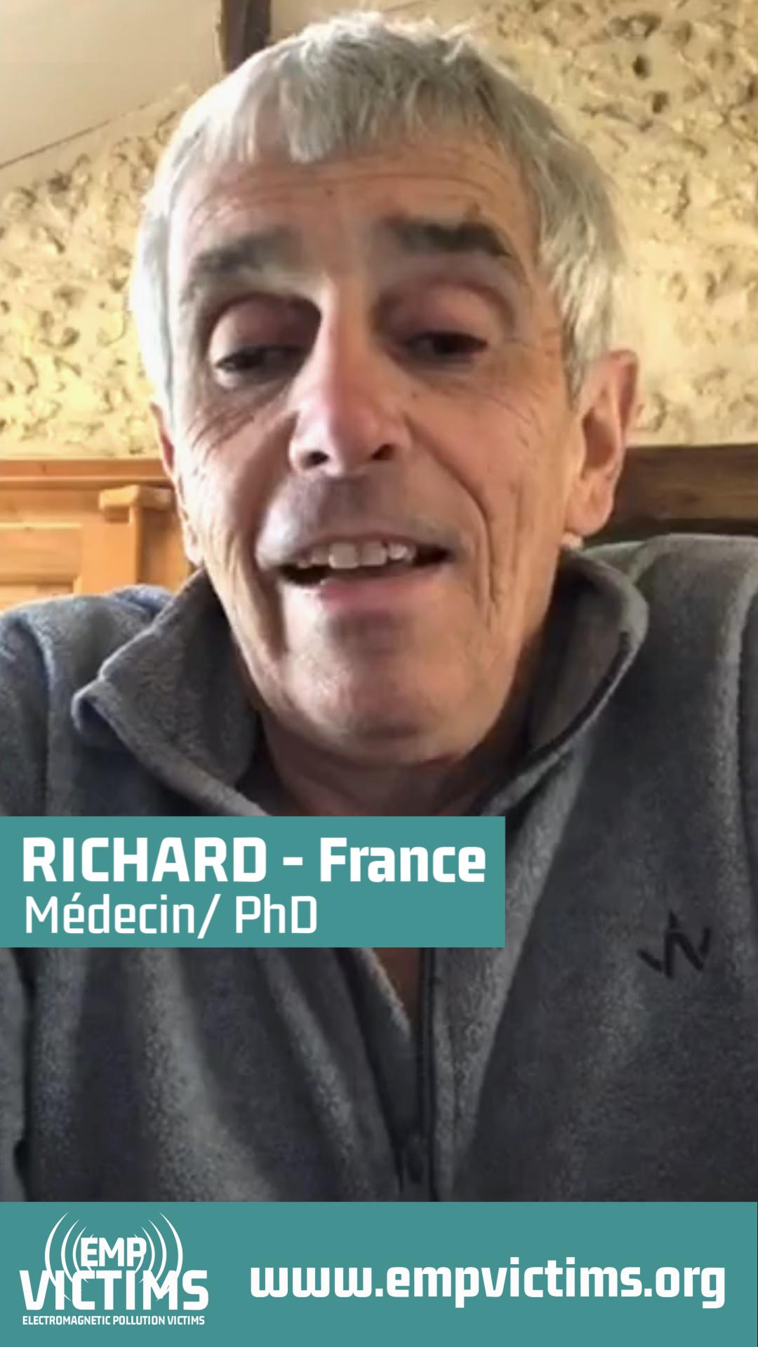 richard, médein / PhD - France