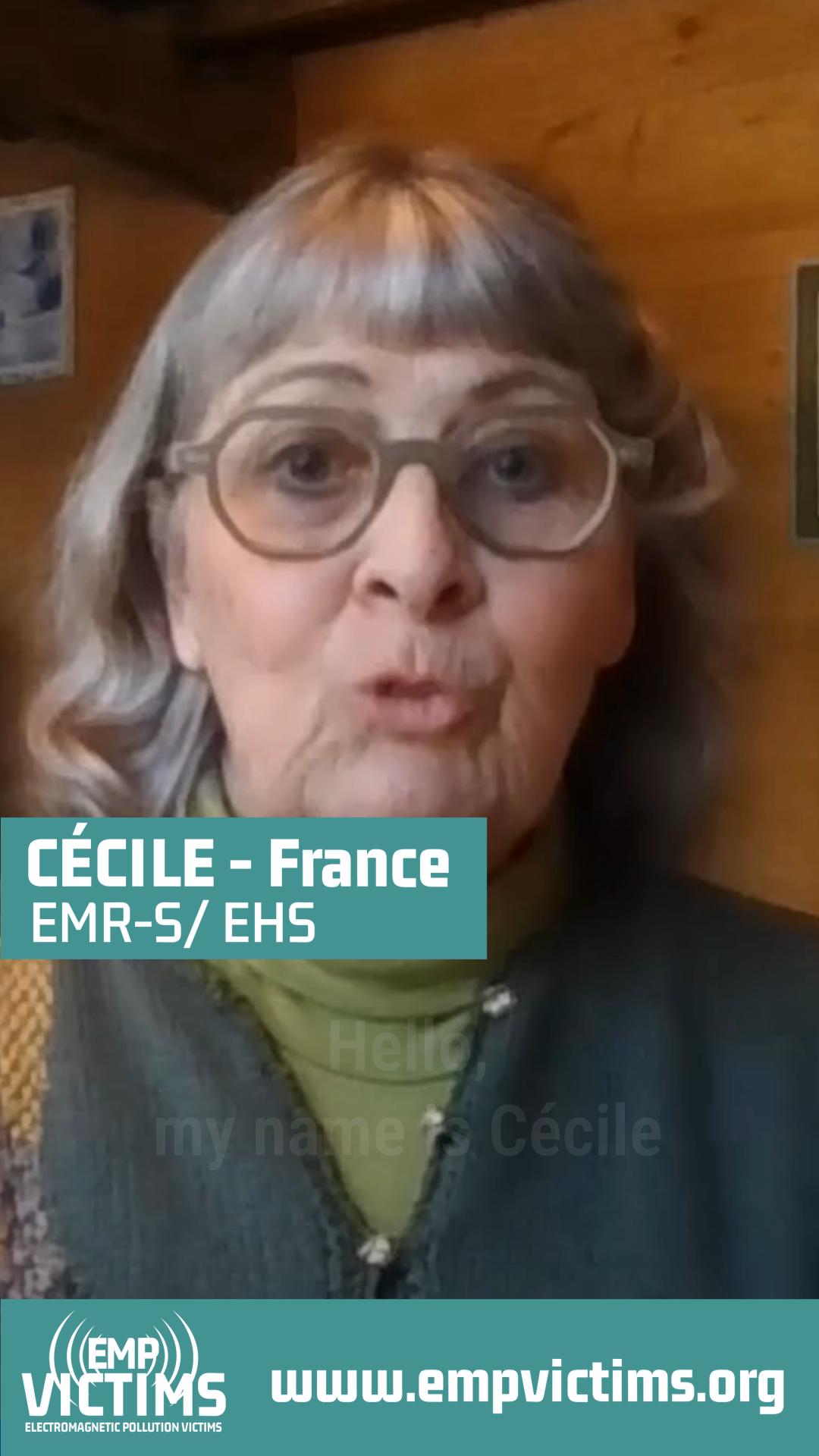 Cécile, EHS - EMR-S - France